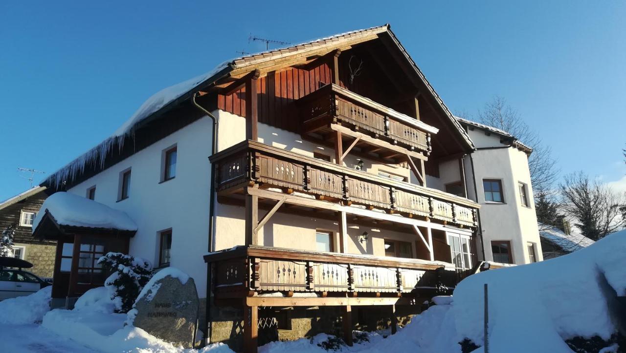 Haus Haidweg - Ferienwohnungen In Haidmuehle Im Dreilaendereck De-Cz-At Luaran gambar